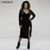 Punk Rave Viola Velvet Wrap Dress