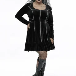 New Arrivals Punk Rave Isabelle Velvet Dress