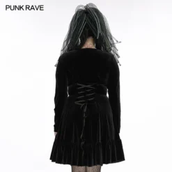 New Arrivals Punk Rave Isabelle Velvet Dress
