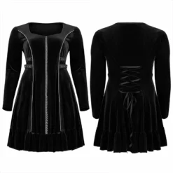 New Arrivals Punk Rave Isabelle Velvet Dress