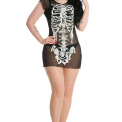 Banned Apparel Banned Killing Curve Dress Ladies