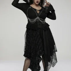 Punk Rave Xanthe Chain Harness - Gothic Accessory for Men & Women | New Arrival 16 Punk Rave Xanthe Chain Harness