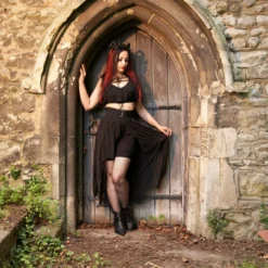 Necessary Evil Camazotz Mesh Bat Wing Effect Train Belt Accessories