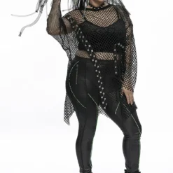 New Arrivals Punk Rave Harlow Mesh Top