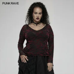 Punk Rave Blazed Mesh Top
