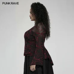 Punk Rave Blazed Mesh Top