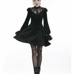Dark In Love Avina Velvet Dress Ladies