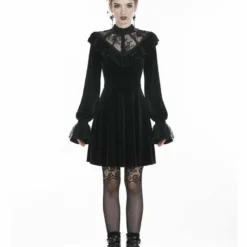 Dark In Love Avina Velvet Dress Ladies