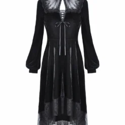 Dark In Love Titania Velvet Dress Ladies