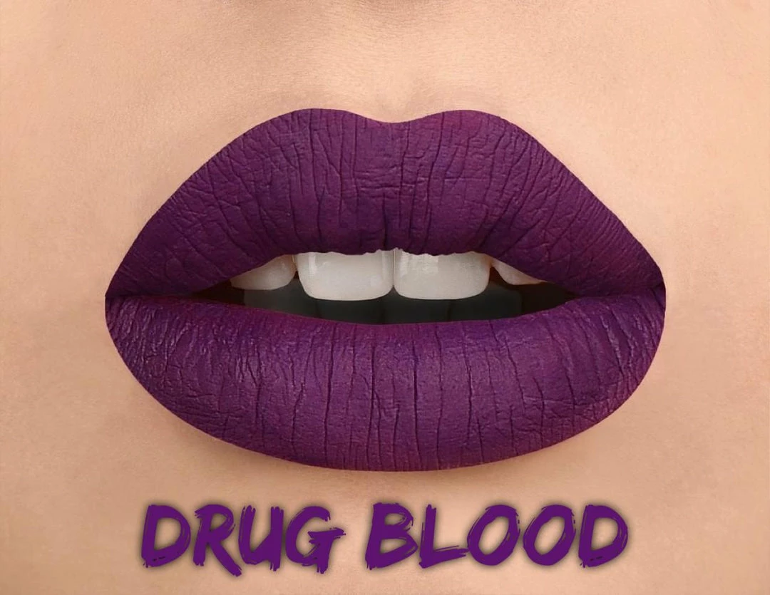 Radioactive Unicorn Drug Blood Lipstick - Bold & Long-Lasting Matte Finish 3 Radioactive Unicorn Drug Blood Lipstick