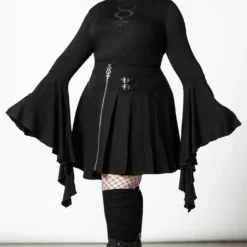 Killstar Elemental Eclipse Crop Top Ladies