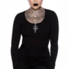 Killstar Elvina Long Sleeve Top Ladies