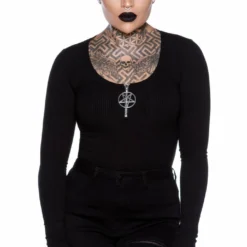 Killstar Elvina Long Sleeve Top Ladies
