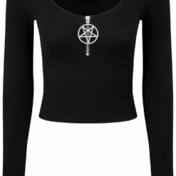 Killstar Elvina Long Sleeve Top Ladies
