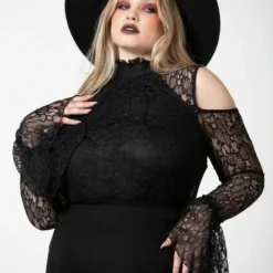 Killstar Enigma Lace Top