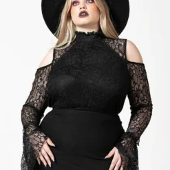 Killstar Enigma Lace Top