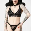 Killstar Etienne Bralet | Gothic Lace Bralette | Alternative Accessories 2 Killstar Etienne Bralet Accessories