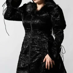Ladies Killstar Evarose Brocade Coat