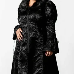 Ladies Killstar Evarose Brocade Coat