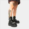 Koi Footwear Koi Epoine Chunky Stomper Chain Boots Ladies