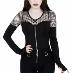 Ladies Killstar Dee Mony Long Sleeve Top