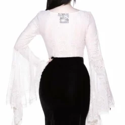 Ladies Killstar Fatal Attraction Bodysuit Ivory