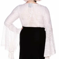 Ladies Killstar Fatal Attraction Bodysuit Ivory