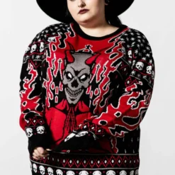 Killstar Festive AF Sweater Ladies