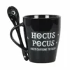 Homeware Gothic Gifts Hocus Pocus Mug And Spoon Set