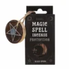 Gothic Gifts Black Opium 'Protection' Spell Incense Cones – Mystical Homeware for Spiritual Safeguarding 2 Gothic Gifts Black Opium 'Protection' Spell Incense Cones