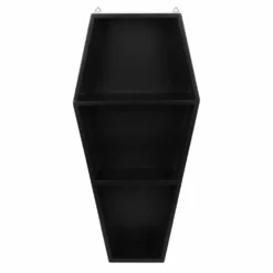 Homeware Gothic Gifts Coffin Display Shelf