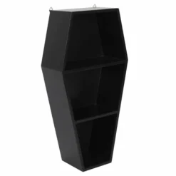 Homeware Gothic Gifts Coffin Display Shelf