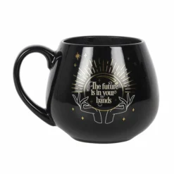 Gothic Gifts Black Fortune Teller Colour Changing Mug Homeware