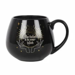 Gothic Gifts Black Fortune Teller Colour Changing Mug Homeware
