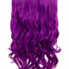 Gothic Attitude New Arrivals Violet Curly 20" Weft Hair Extensions
