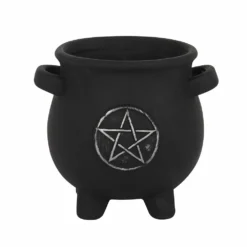 Gothic Gifts Pentacle Cauldron Plant Pot Homeware