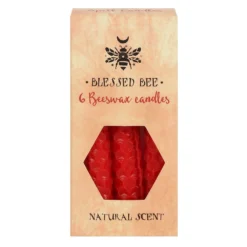 Gothic Gifts Red Beeswax Love Spell Candles Homeware