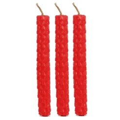 Gothic Gifts Red Beeswax Love Spell Candles - Unique Homeware Decor 10 Gothic Gifts Red Beeswax Love Spell Candles Homeware