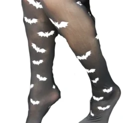 Accessories Gothic Attitude Bat Stockings
