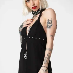 New Arrivals Killstar Hardcore Halter Top