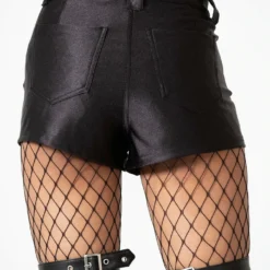 Killstar Hardliner Garter Shorts Ladies