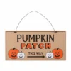 Gothic Gifts Pumpkin Patch Hanging Sign Homeware