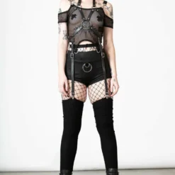 Killstar Heavy Metal Body Harness Plus Sizes