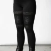 Ladies Killstar Hellbound Goth Sports Leggings