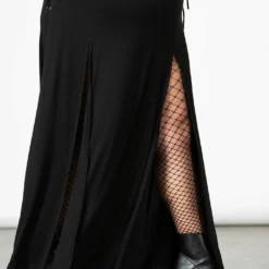 Killstar Hellverina Split Maxi Skirt