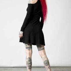 Killstar Helter Long Sleeve Dress Ladies