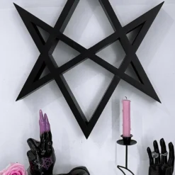 Homeware Killstar Hexagram Shelf