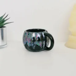 New Arrivals Weird & Wonderful Ceramics Oil Slick Pumpkin Mug