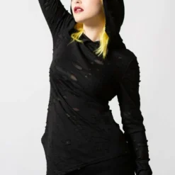 Ladies Killstar Infernia Hooded Top