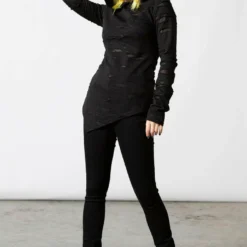 Ladies Killstar Infernia Hooded Top